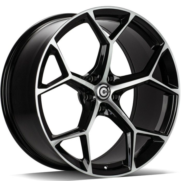 Carbonado Fancy 20 5x112 ET30 66,5 BFP - Black Front Polished (1)