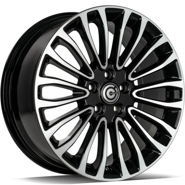 Carbonado Ohio 17 5x108 ET50 63,4 BFP - Black Front Polished (1)