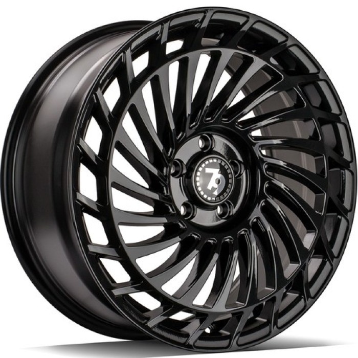 seventy9 SCF-K 18 5x112 ET45 66,6 BG - Black Glossy (1)