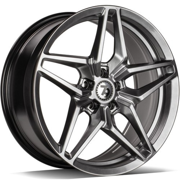 seventy9 SCF-M 19 5x112 ET35 66,6 DHB - Diamond Hyper Black (1)
