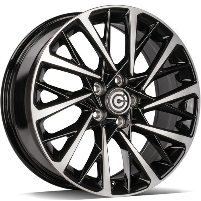 Carbonado SPACE 18 5x114.3 ET45 73,1 BFP - Black Front Polished (1)