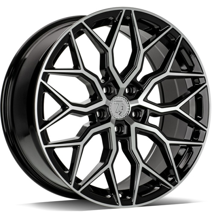 seventy9 SV-K 17 5x108 ET45 67,1 BFP - Black Front Polished (1)