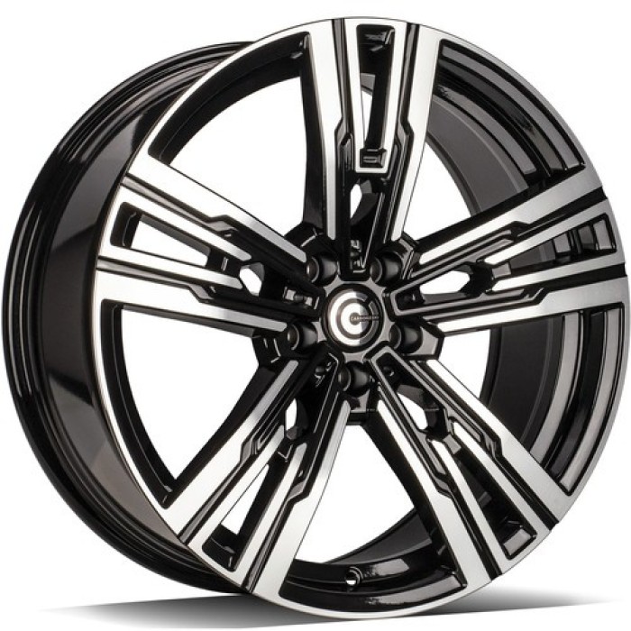 Carbonado Vampire 20 5x112 ET25 66,6 BFP - Black Front Polished (1)