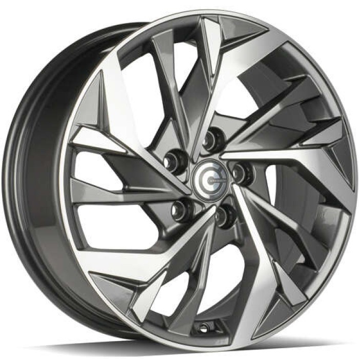Carbonado Sonic 17 5x114.3 ET40 73,1 AFP - Anthracite Front Polished (1)