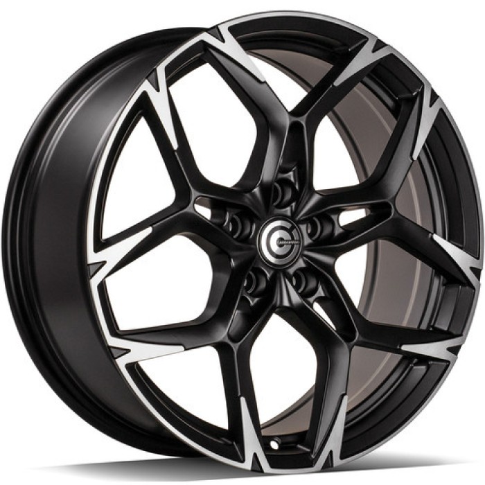 Carbonado Monster 19 5x112 ET40 57,1 MBFP - Matt Black Front Polished (1)