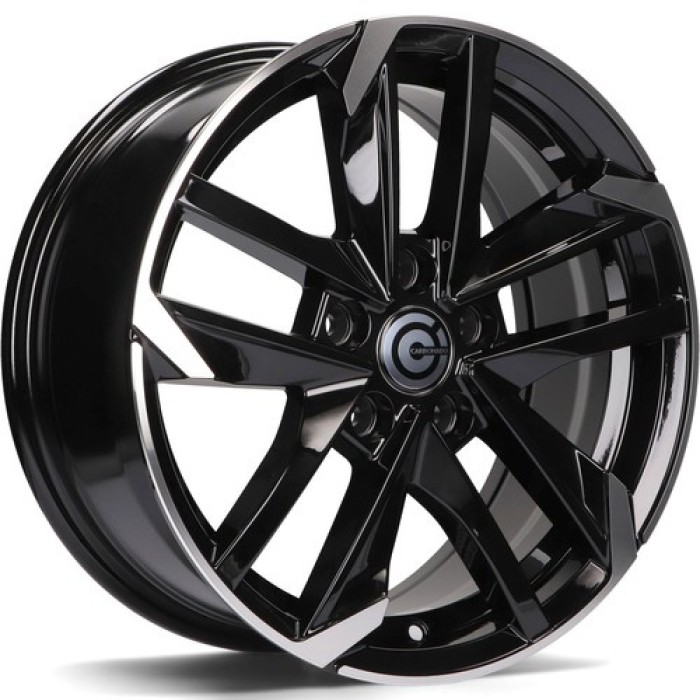 Carbonado Rennes 15 4x108 ET25 65,1 BFP - Black Front Polished (1)