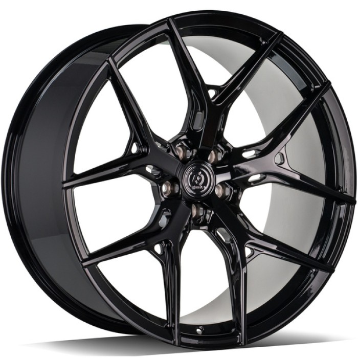 seventy9 MF.4 22 5x112 ET20 66,6 BG - Black Glossy (1)