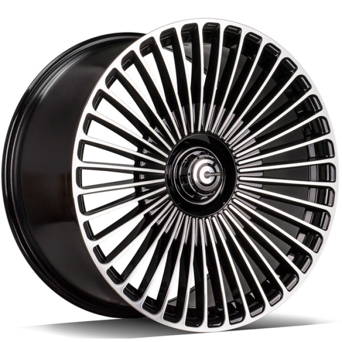 Carbonado Hurricane 20 5x112 ET45 66,6 BFP - Black Front Polished (1)