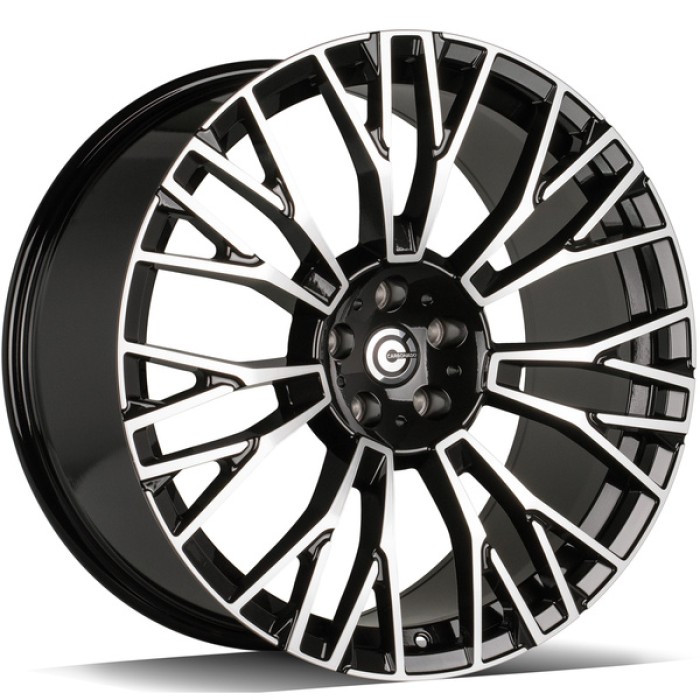 Carbonado Fame 20 5x112 ET40 66,6 BFP - Black Front Polished (1)