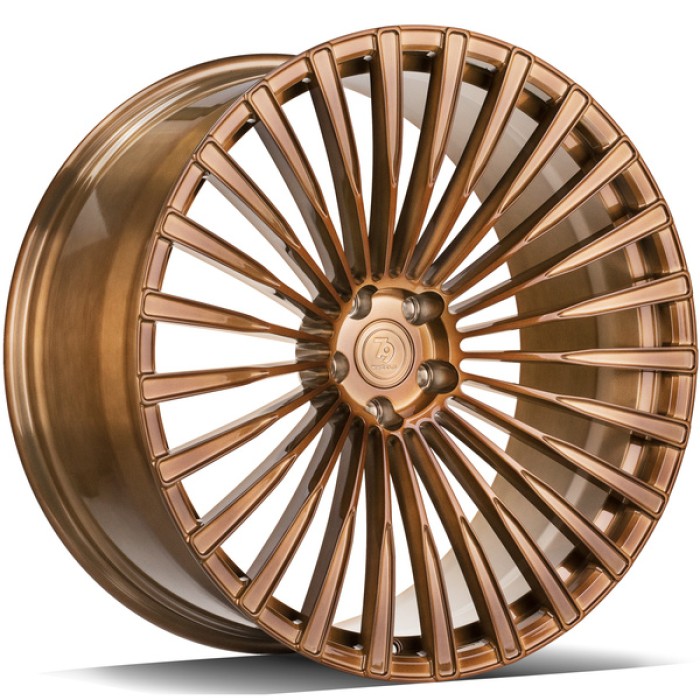 seventy9 MF.1 21 5x112 ET17 66,6 BB - Brushed Bronze (1)