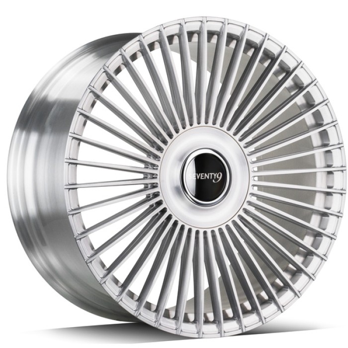 seventy9 MF.2 21 5x112 ET25 66,6 BS - Brushed Silver (1)
