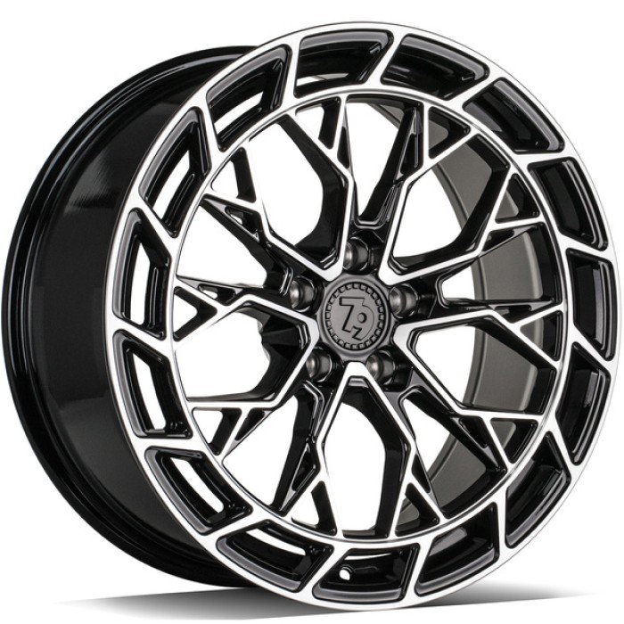 seventy9 SCF-Z 18\ 5x114.3 ET40 73,1 BFP - Black Front Polished (1)