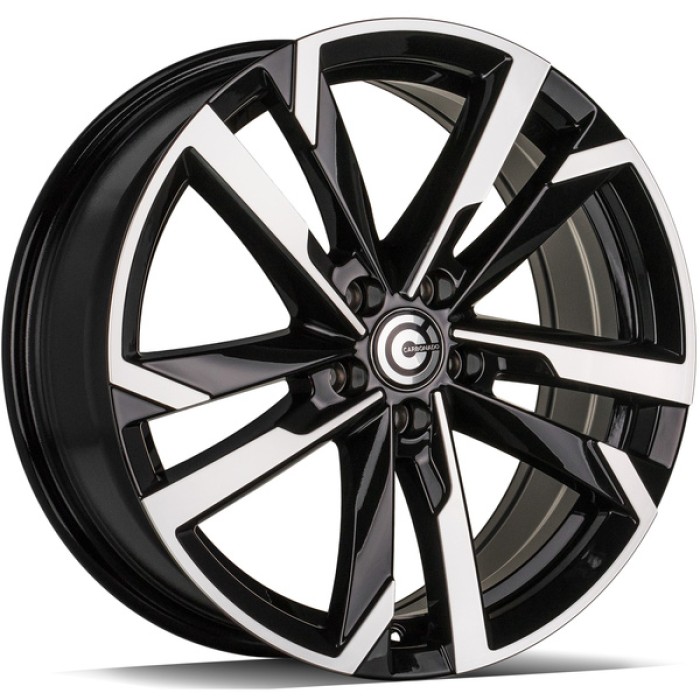 Carbonado Combat 17 5x100 ET40 57,1 BFP - Black Front Polished (1)