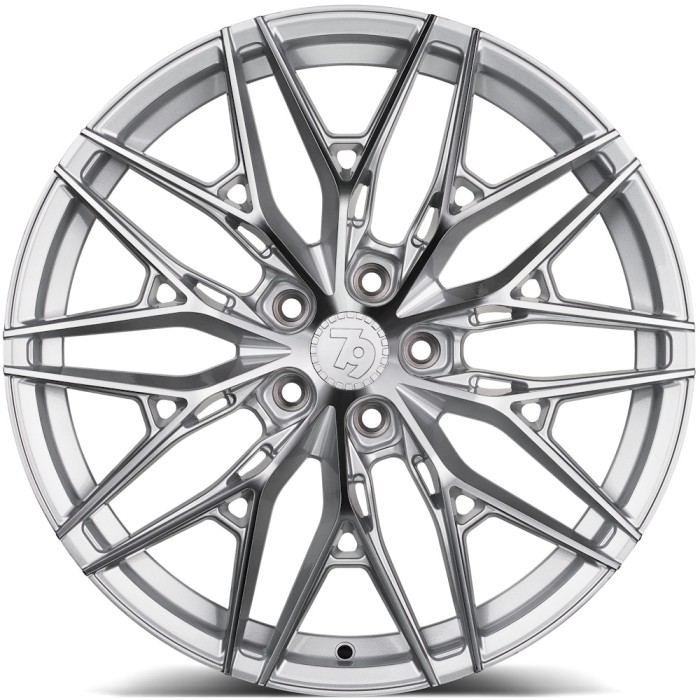 seventy9 SCF-1 18\ 5x112 ET30 66,6 SFP - Silver Machined (2)