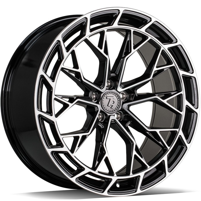 seventy9 SCF-Z 20\ 5x112 ET30 66,6 BFP - Black Front Polished (1)