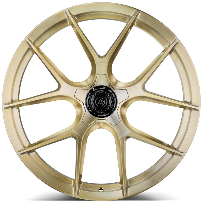 seventy9 MF.8 21\ 5x112 ET19 66,6 GB - Gold Brushed (2)