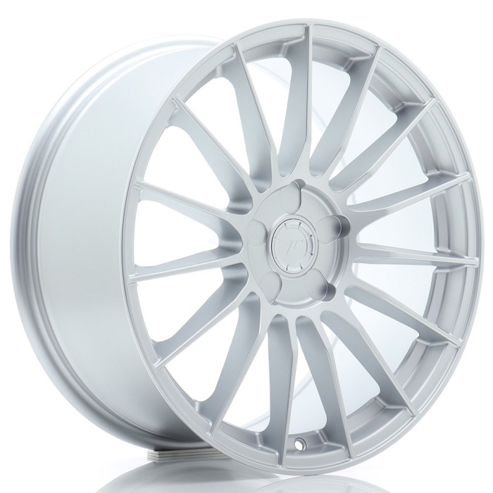 JR Wheels SL05 18x8 ET20-40 5H BLANK Matt Silver (1)