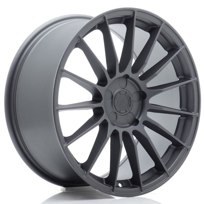 JR Wheels SL05 18x8 ET20-40 5H BLANK Matt Gun Metal (1)