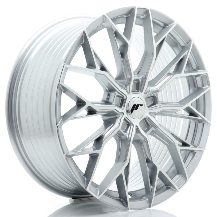 JR Wheels JR49 20x9 ET20-51 5H BLANK Silver w/ Machined Face (1)