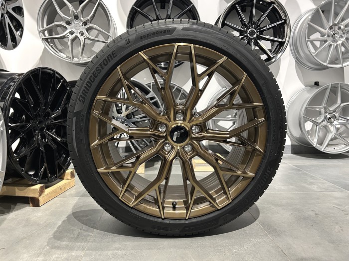 Koła letnie 20 5x112 Japan Racing JR49 Audi A6 C8 C9 A7 4K 255/40R20 Bridgestone (1)