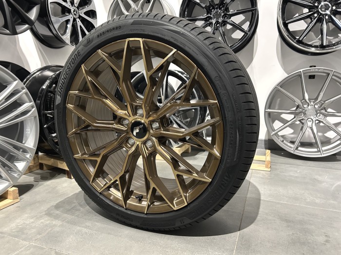 Koła letnie 20 5x112 Japan Racing JR49 Audi A6 C8 C9 A7 4K 255/40R20 Bridgestone (2)