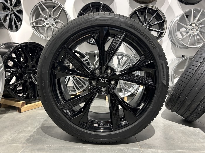 Koła letnie MAM RS6 20 5x112 Audi A6 C8 C9 A7 4K Bridgestone 255/40R20 (1)