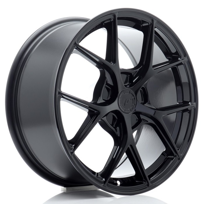 JR Wheels SL01 20x9,5 ET22 5x112 Gloss Black (1)