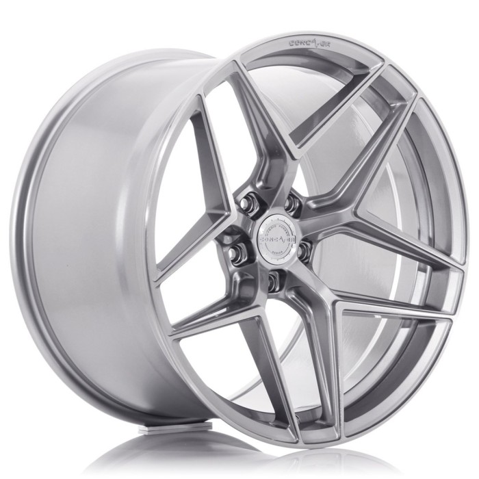 Concaver CVR2 20x10 ET20 5x112 Brushed Titanium (1)