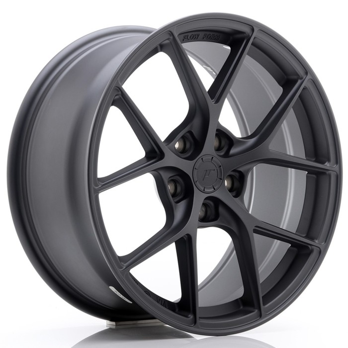 JR Wheels SL01 19x9 ET24 5x120 Matt Gun Metal (1)