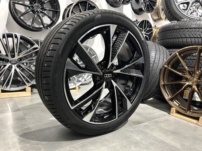 Koła letnie MAM RS6 20 5x112 Audi A6 C8 C9 A7 4K Pirelli 255/40R20 (2)