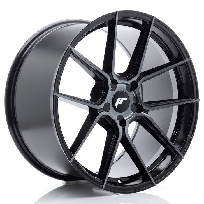 JR Wheels JR30 20x10 ET20-48 5H BLANK Black Machined w/Tinted Face (1)