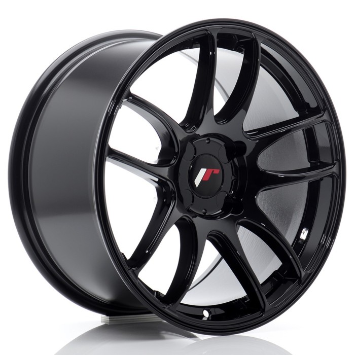 JR Wheels JR29 17x9 ET20-38 BLANK Gloss Black (1)