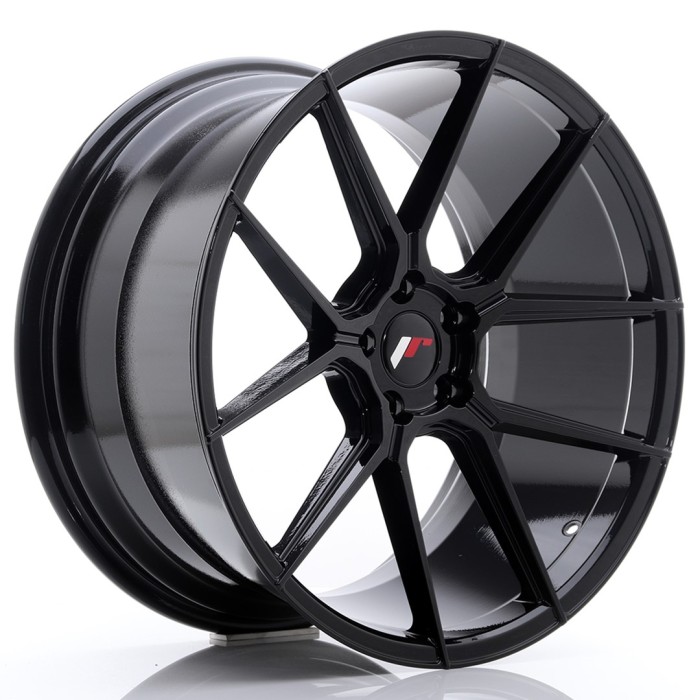 JR Wheels JR30 20x10 ET40 5x112 Gloss Black (1)