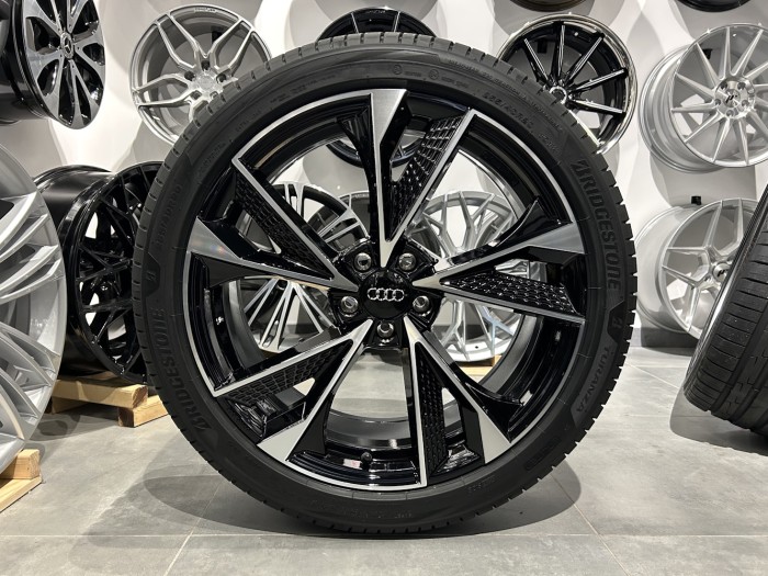 Koła letnie MAM RS6 20 5x112 Audi A6 C8 C9 A7 4K Bridgestone 255/40R20 (1)