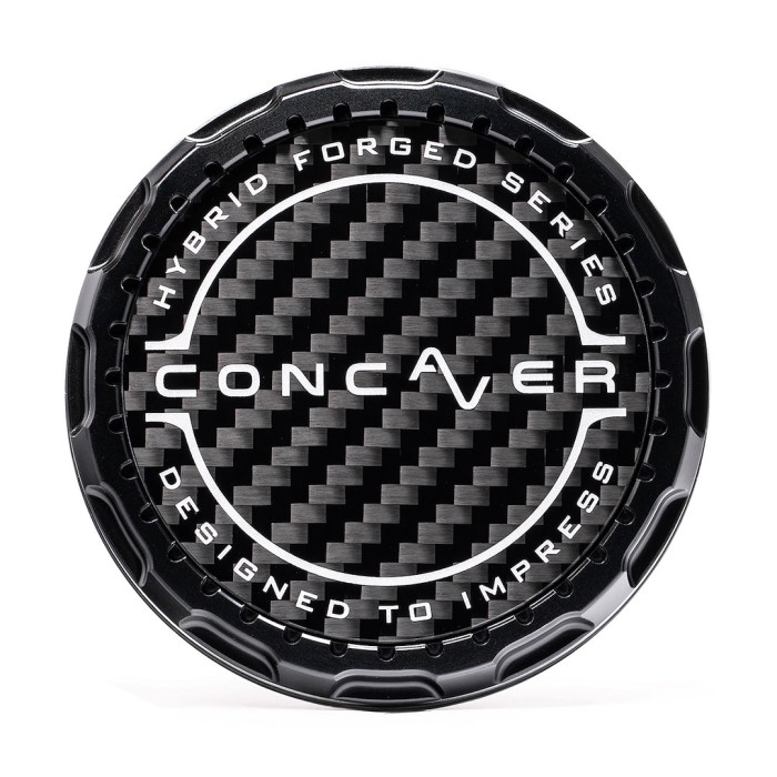 Concaver Premium Center Cap - Classic Carbon - Black Anodized (1)