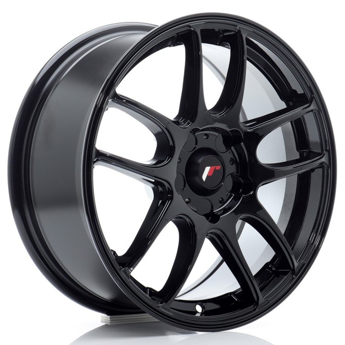 JR Wheels JR29 17x8 ET20-38 5H BLANK Gloss Black (1)