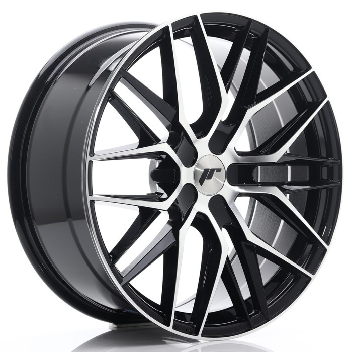 JR Wheels JR28 19x9,5 ET40 5x112 Gloss Black Machined (1)