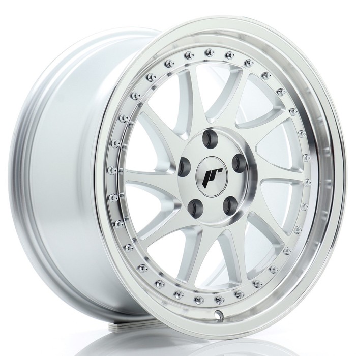 JR Wheels JR26 17x8 ET35 5x112 Silver Machined Face (1)