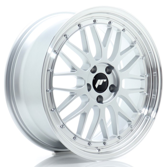 JR Wheels JR23 17x7,5 ET40 5x112 Hyper Silver w/ Machined Lip (1)