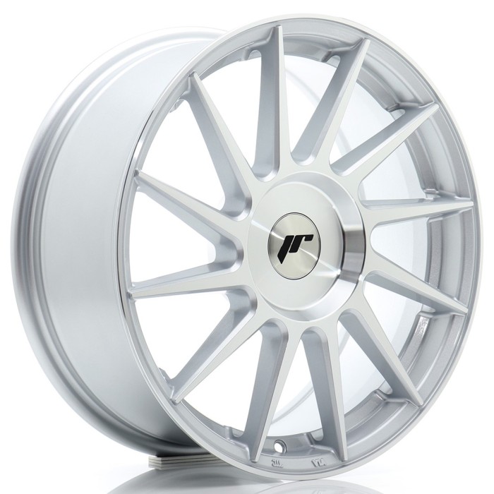 JR Wheels JR22 17x8 ET20-45 BLANK Silver Machined Face (1)
