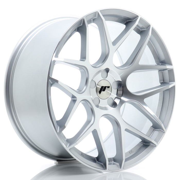 JR Wheels JR18 20x10 ET20-40 5H BLANK Silver Machined Face (1)