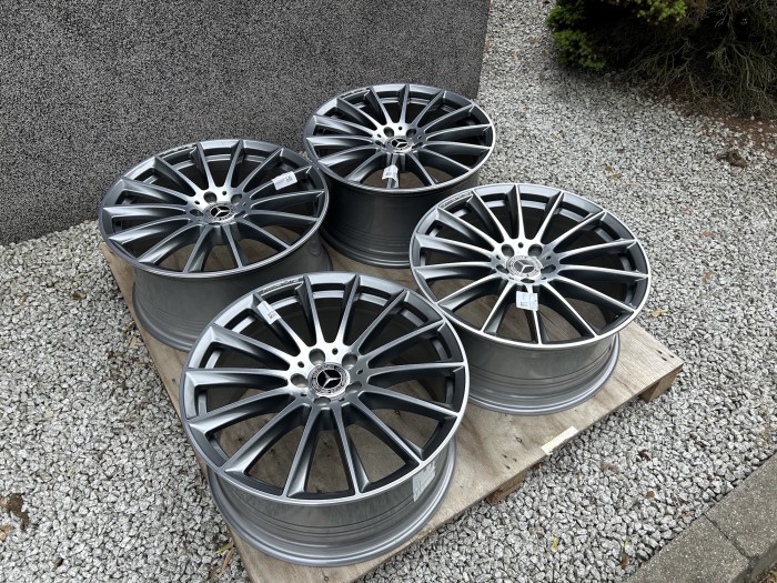 20” 5x112 Oryginalne felgi Mercedes  W223 A2234011500 / A2234011600  przód + tył (4)