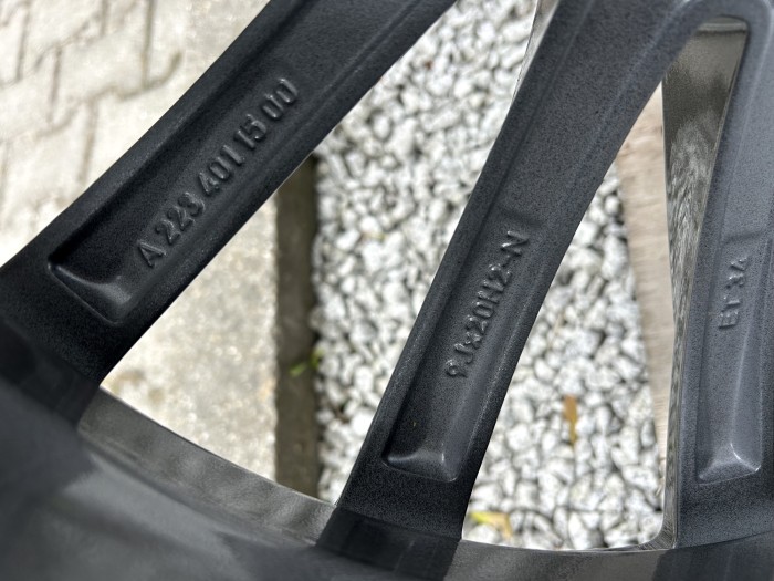 20” 5x112 Oryginalne felgi Mercedes  W223 A2234011500 / A2234011600  przód + tył (7)