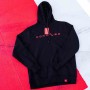 Concaver Unisex Hoodie Logo Black Size L