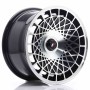 mini: JR Wheels JR14 15x8 ET20-25 Blank Gloss Black Machined Face (1)