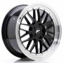 JR Wheels JR23 19x8,5 ET20-50 5H BLANK Gloss Black w/Machined Lip