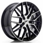 mini: JR Wheels JR28 17x7 ET35 5x100 Gloss Black Machined Face (1)