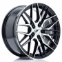 mini: JR Wheels JR28 17x8 ET40 5x112 Gloss Black Machined Face (1)