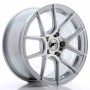 JR Wheels JR30 17x8 ET40 5x112 Silver Machined Face