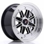 mini: JR Wheels JR31 15x7.5 ET20 4H BLANK Gloss Black Machined Face (1)